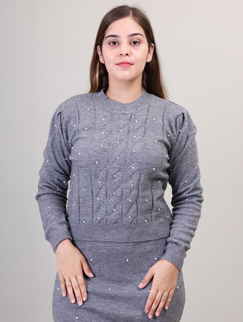grey wool coord - 21494101 - Standard Image - 5