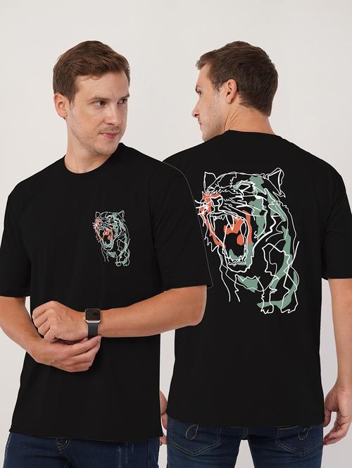 men round neck oversized t-shirt - 21494148 - Standard Image - 0