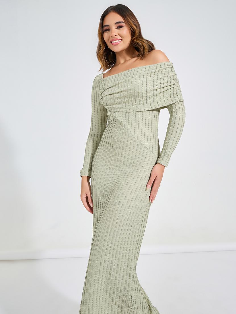 women green polyester sheath dress - 21494335 - Standard Image - 3