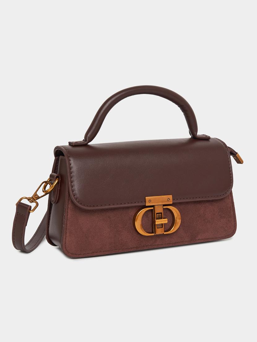 women brown pu handbag - 21494348 - Zoom Image - 0