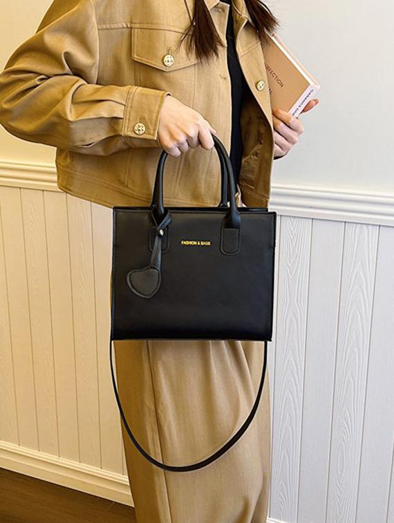 women black pu handbag - 21494356 - Standard Image - 8