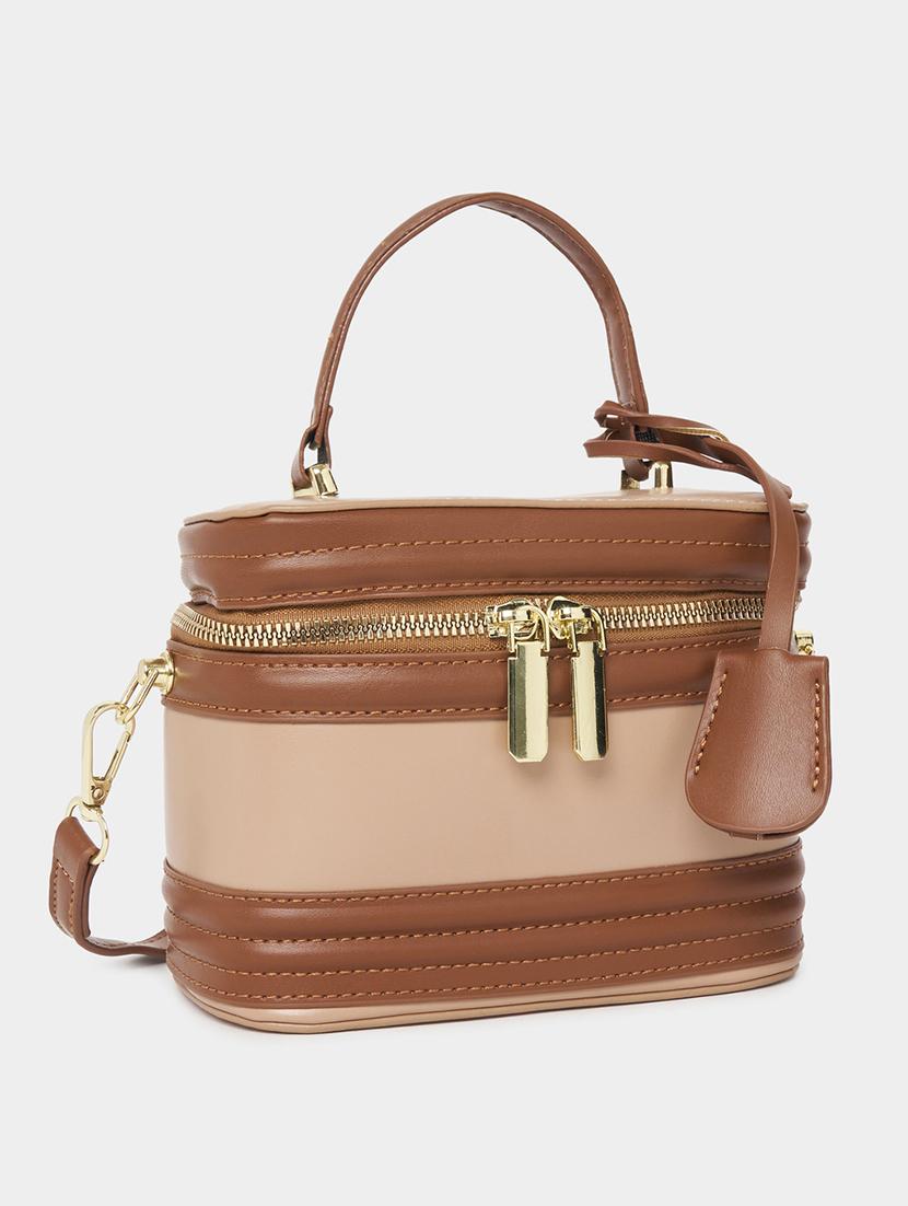 women brown pu handbag - 21494360 - Zoom Image - 0