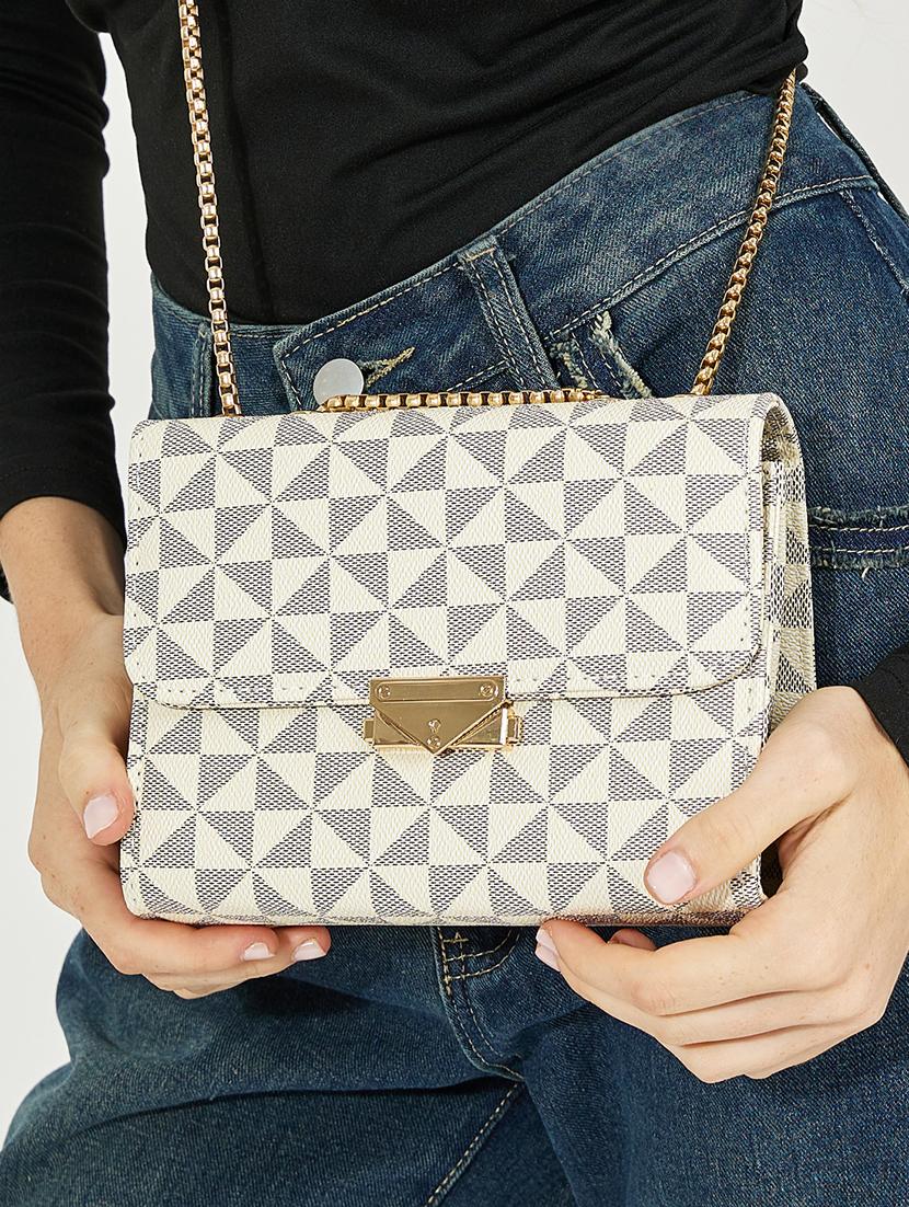 women white pu handbag - 21494362 - Standard Image - 5