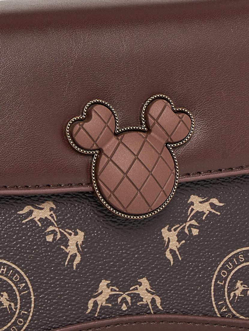 women brown pu handbag - 21494369 - Standard Image - 3
