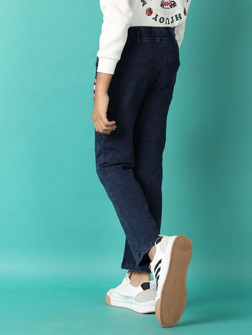 men solid relaxed fit jeans - 21494481 -  Standard Image - 3