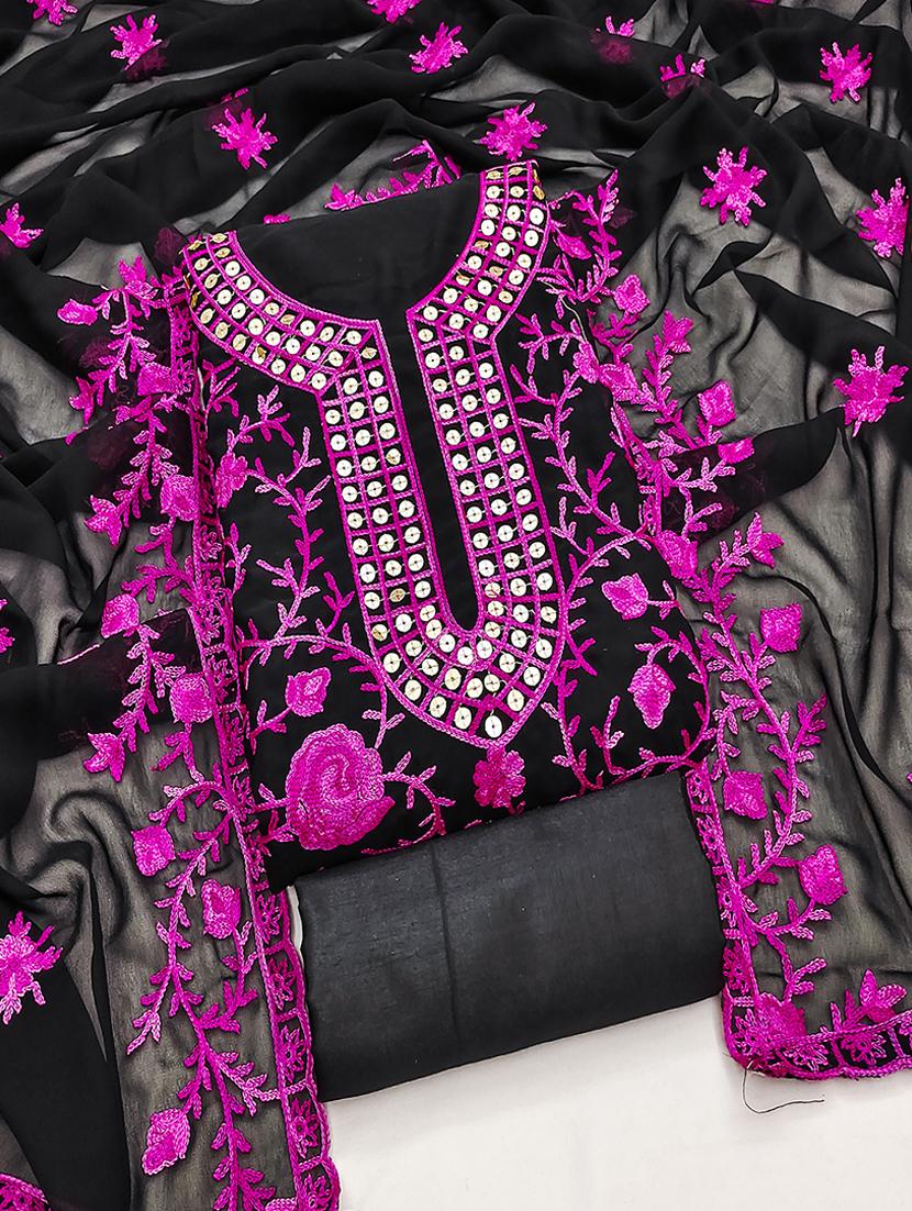 women embroidered unstitched suit set - 21494604 - Zoom Image - 0