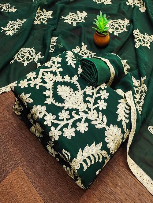 women embroidered unstitched suit set - 21494616 - Standard Image - 0