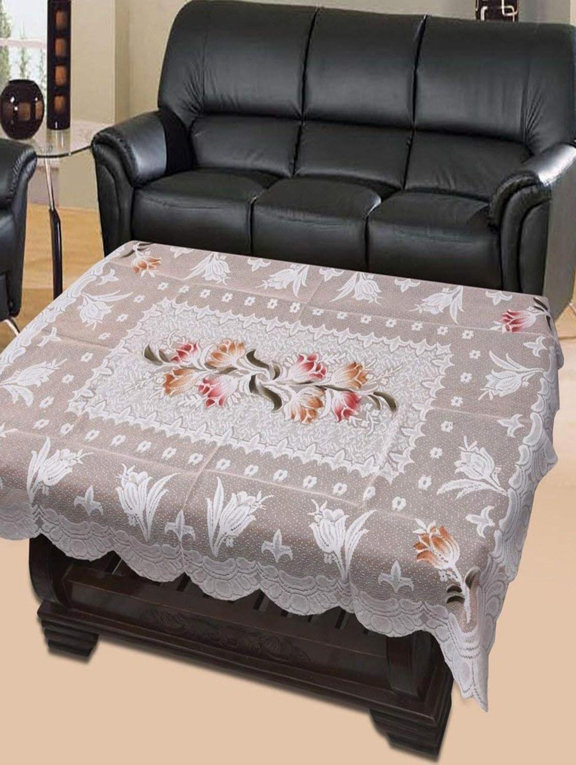 beige printed table cloth - 21494644 - Zoom Image - 0
