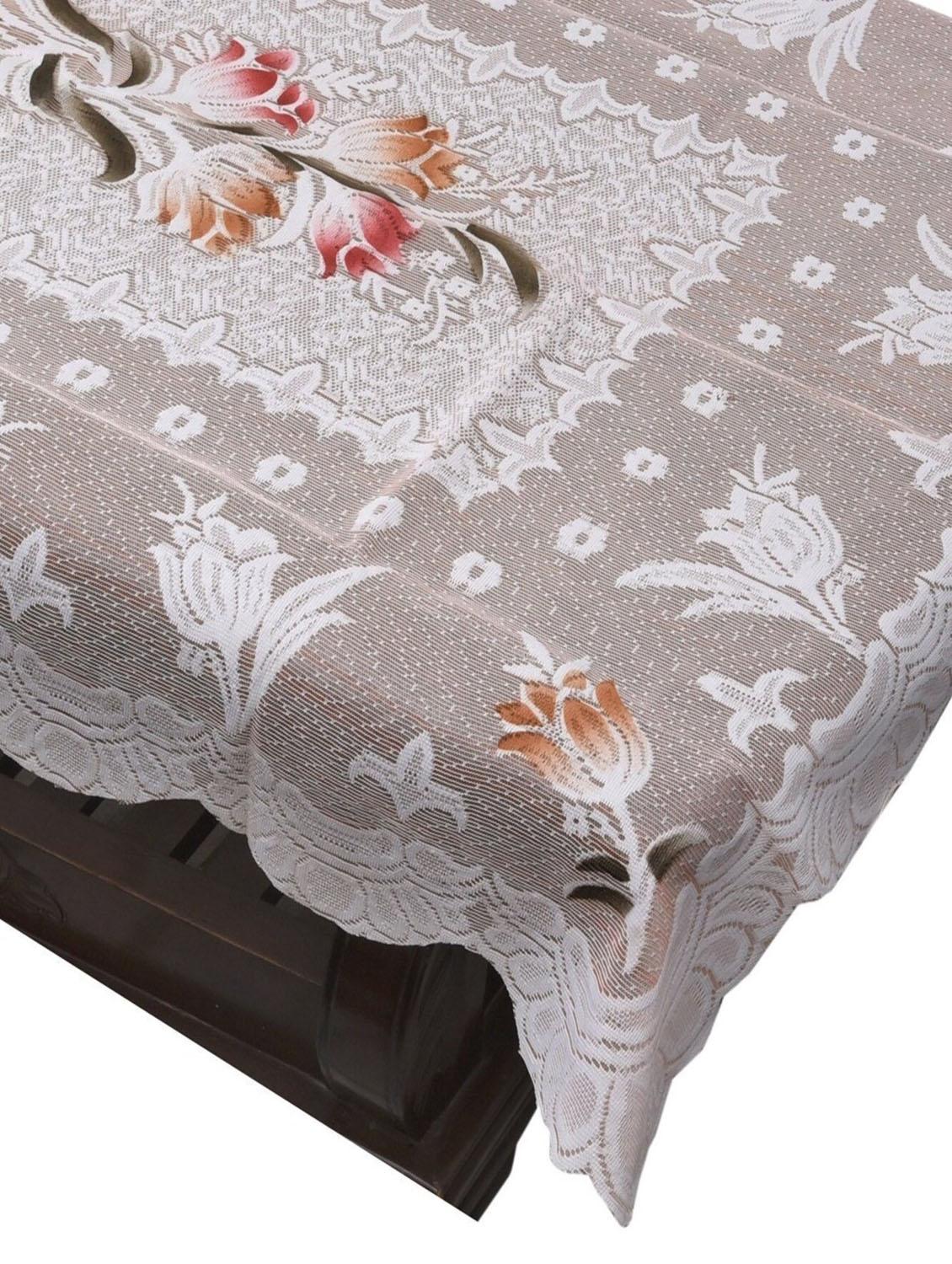 beige printed table cloth - 21494644 - Standard Image - 3