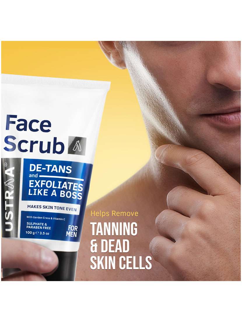 pack of 2 foaming face wash for sensitive skin & de tan face scrub - 21494656 - Standard Image - 5