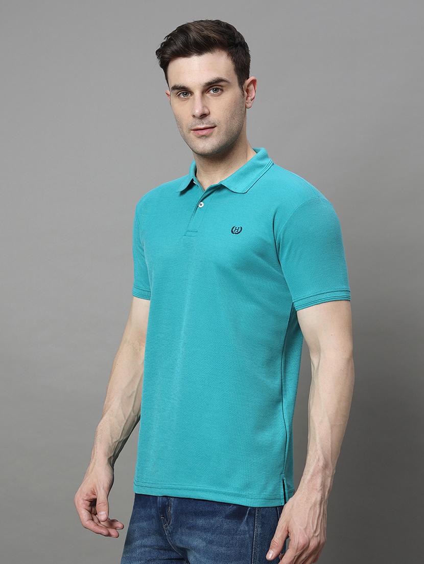 men solid polo t-shirt - 21494784 - Zoom Image - 0