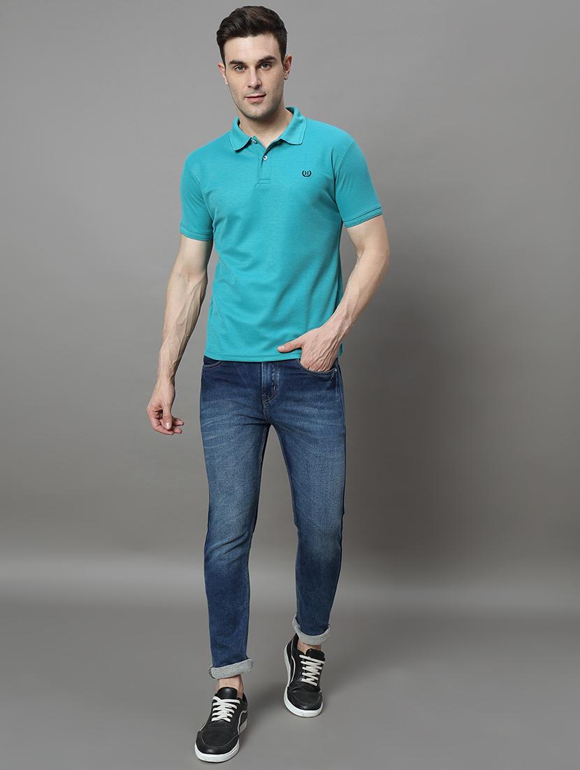 men solid polo t-shirt - 21494784 - Standard Image - 3