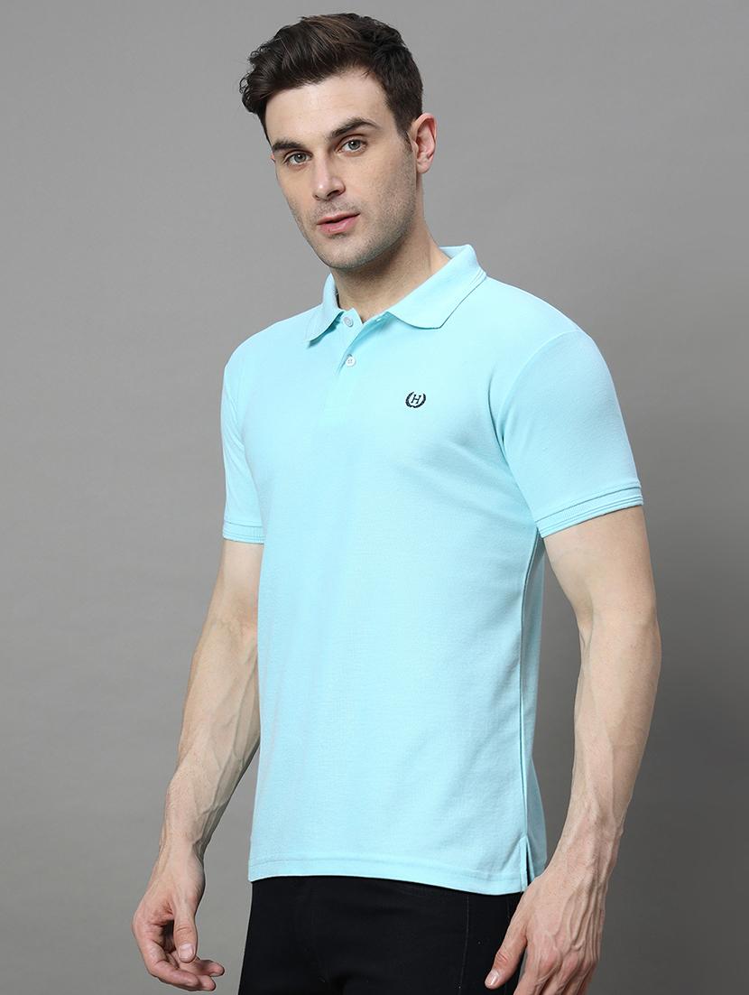 men solid polo t-shirt - 21494787 - Zoom Image - 0
