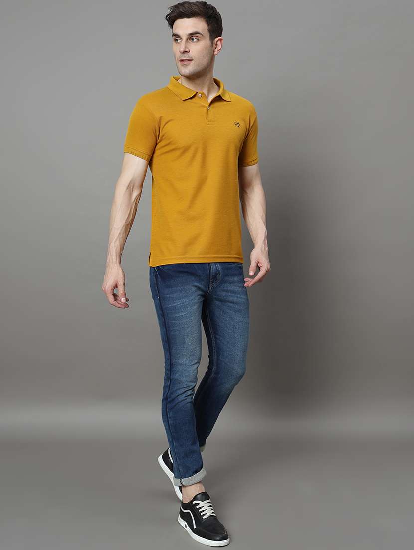 men solid polo t-shirt - 21494793 -  Standard Image - 3