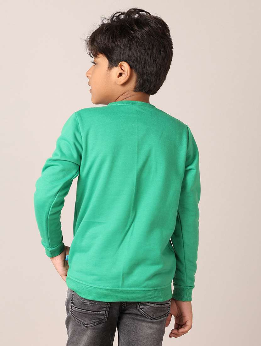 boys printed long sleeve sweatshirt - 21495214 -  Standard Image - 3
