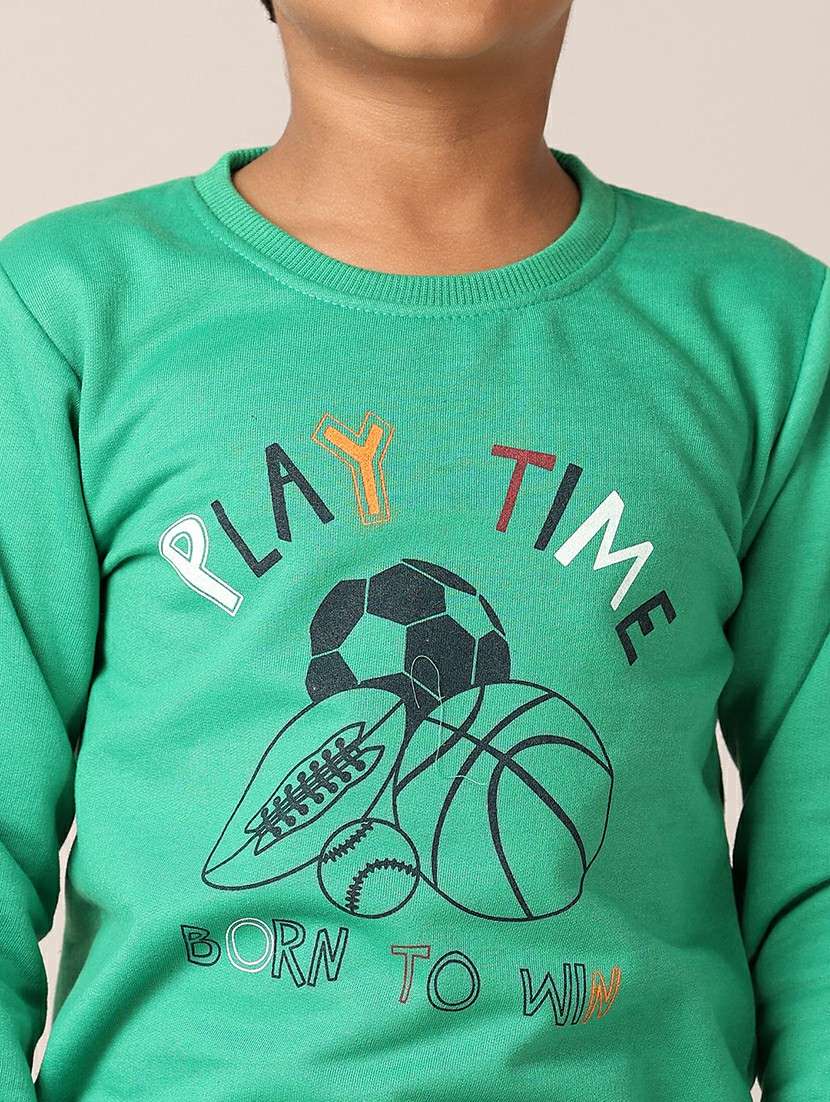 boys printed long sleeve sweatshirt - 21495214 -  Standard Image - 5
