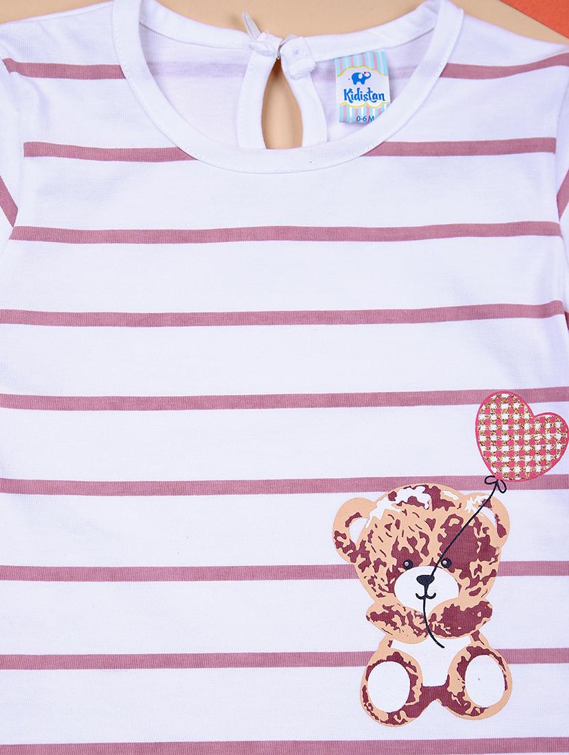 girls printed casual wear full length set - 21495259 - Standard Image - 3