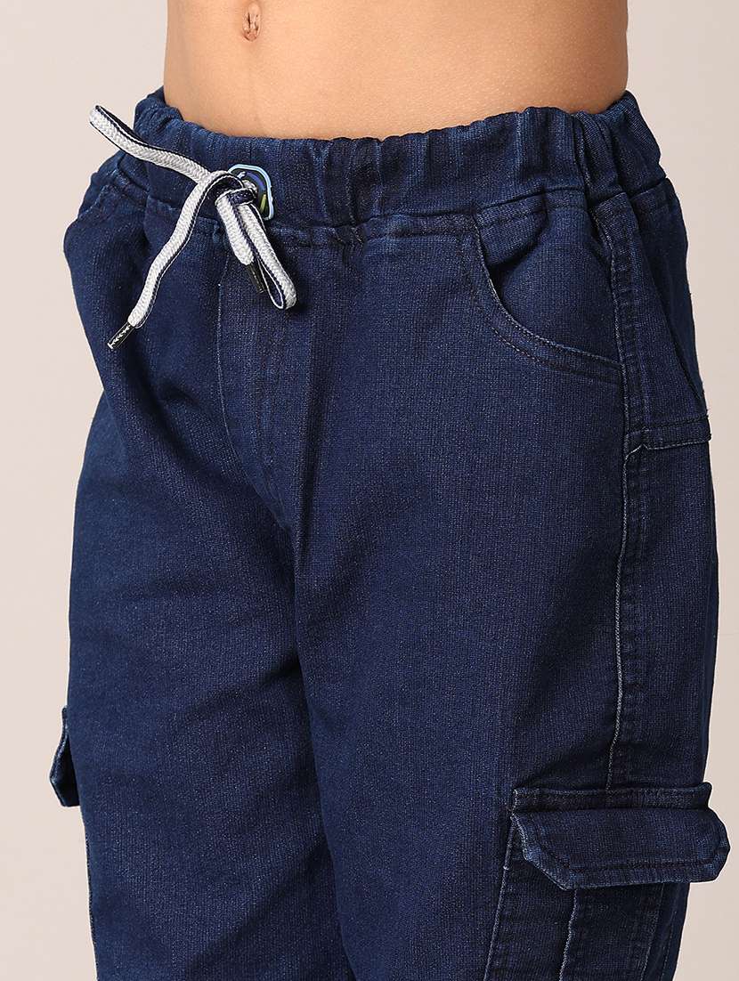 boys printed long sleeves shirt & jeans set - 21495273 -  Standard Image - 5