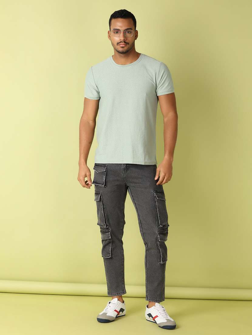 men round neck self-designed t-shirt - 21495287 -  Standard Image - 3