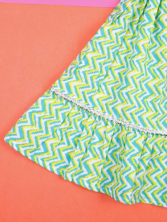 girls chevron printed skirt top set - 21495300 - Standard Image - 3