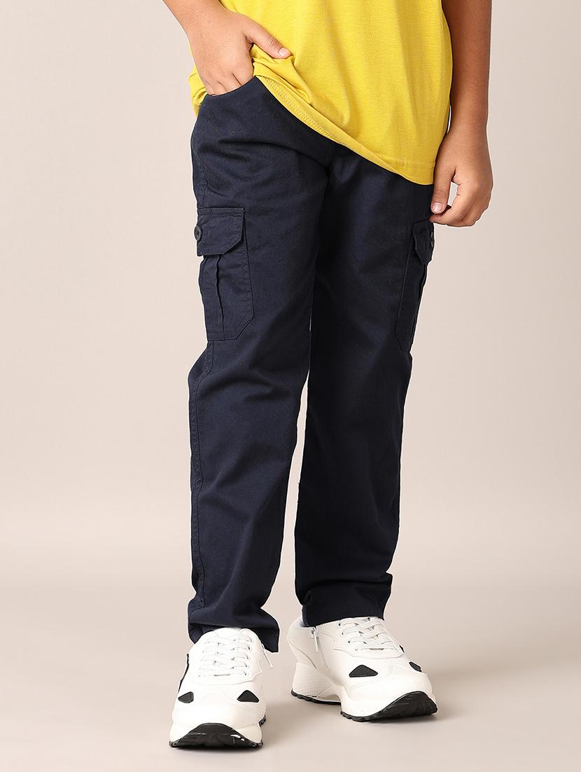 men solid regular fit cargo pant - 21495378 - Zoom Image - 0