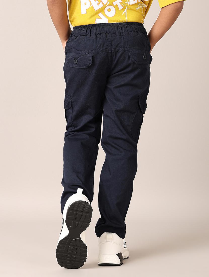 men solid regular fit cargo pant - 21495378 - Standard Image - 3