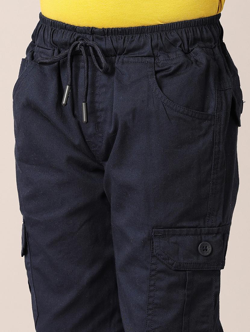 men solid regular fit cargo pant - 21495378 - Standard Image - 5