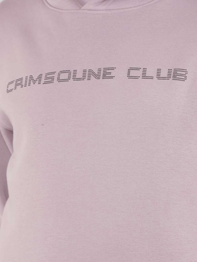 men chest print hooded sweatshirt - 21495950 -  Standard Image - 5