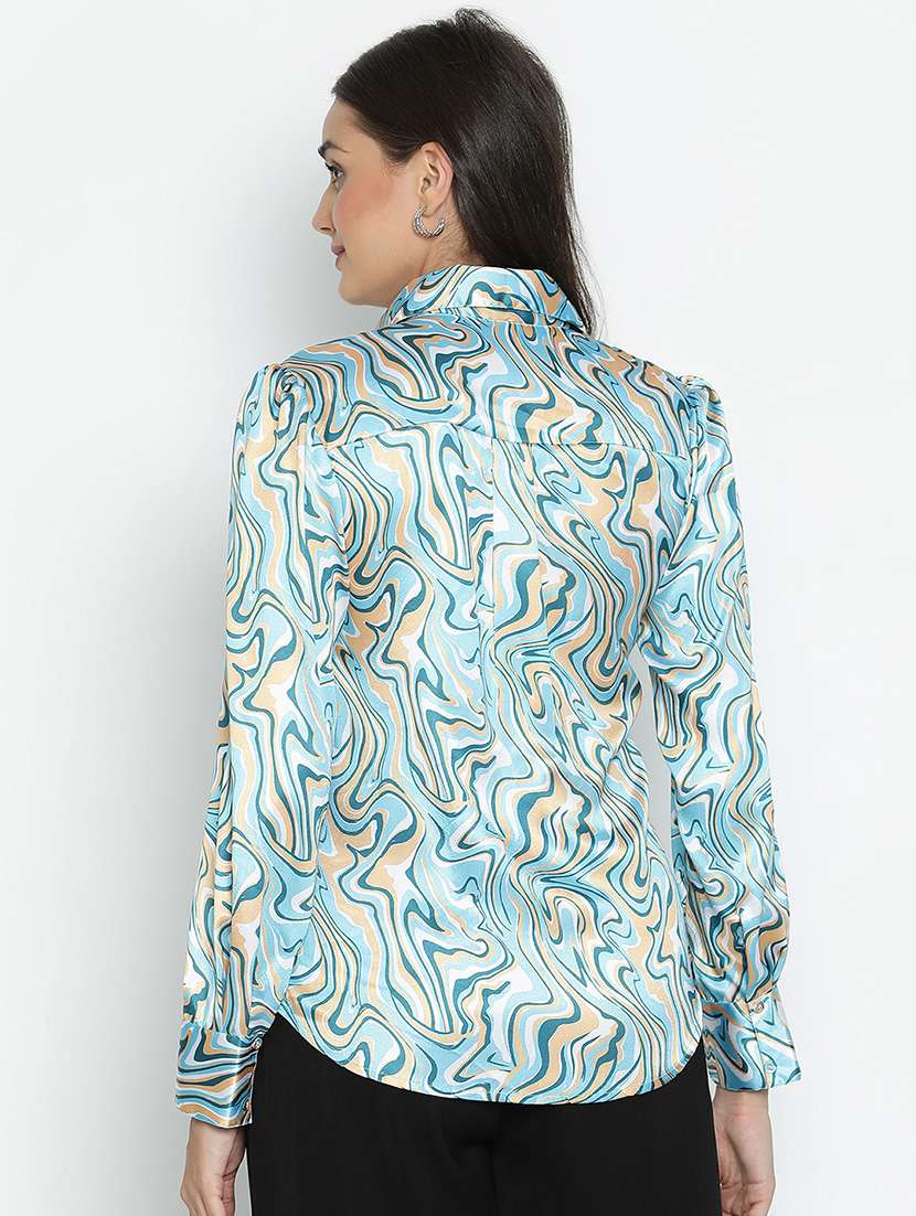 women multicolored printed shirt - 21496525 - Standard Image - 3