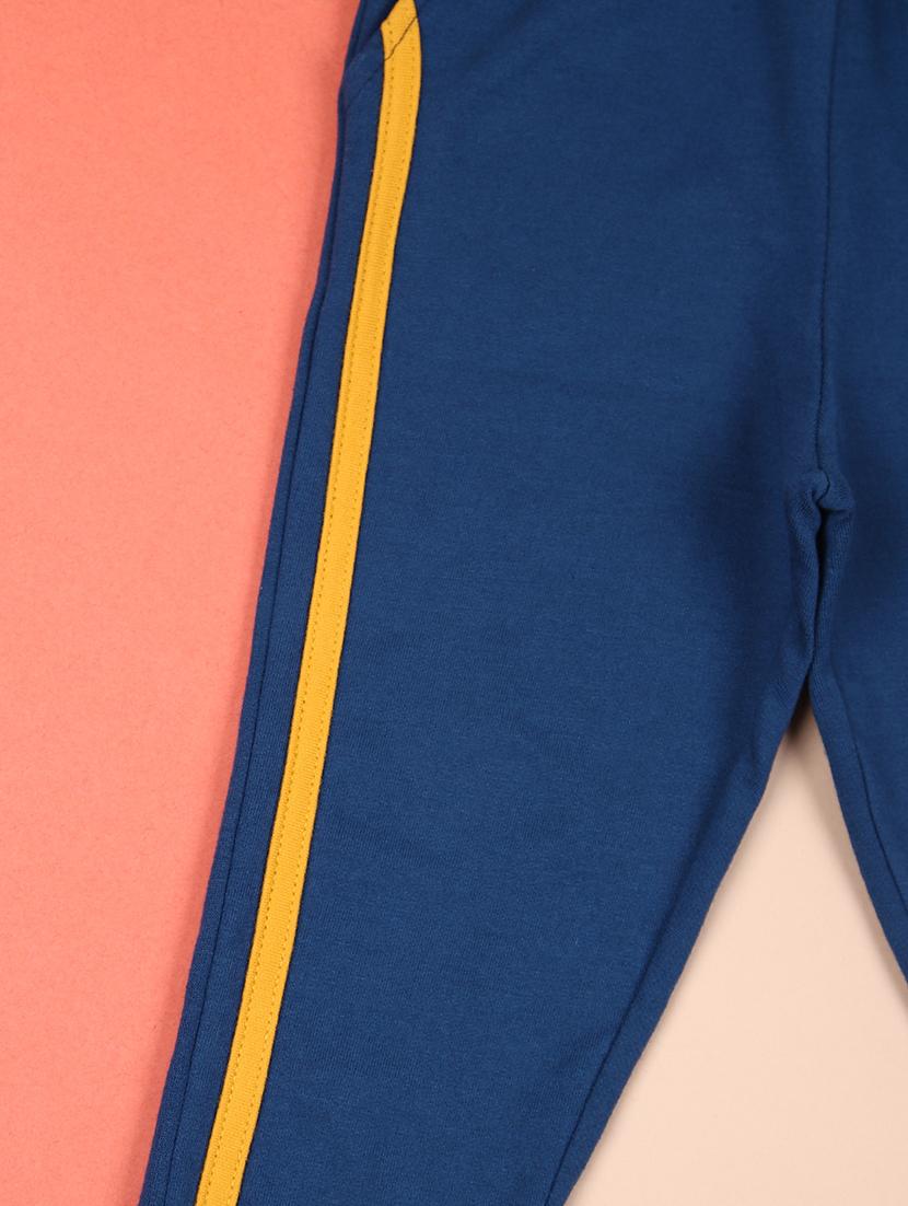 boys color block sweatshirt & joggers full length set - 21496760 - Standard Image - 3