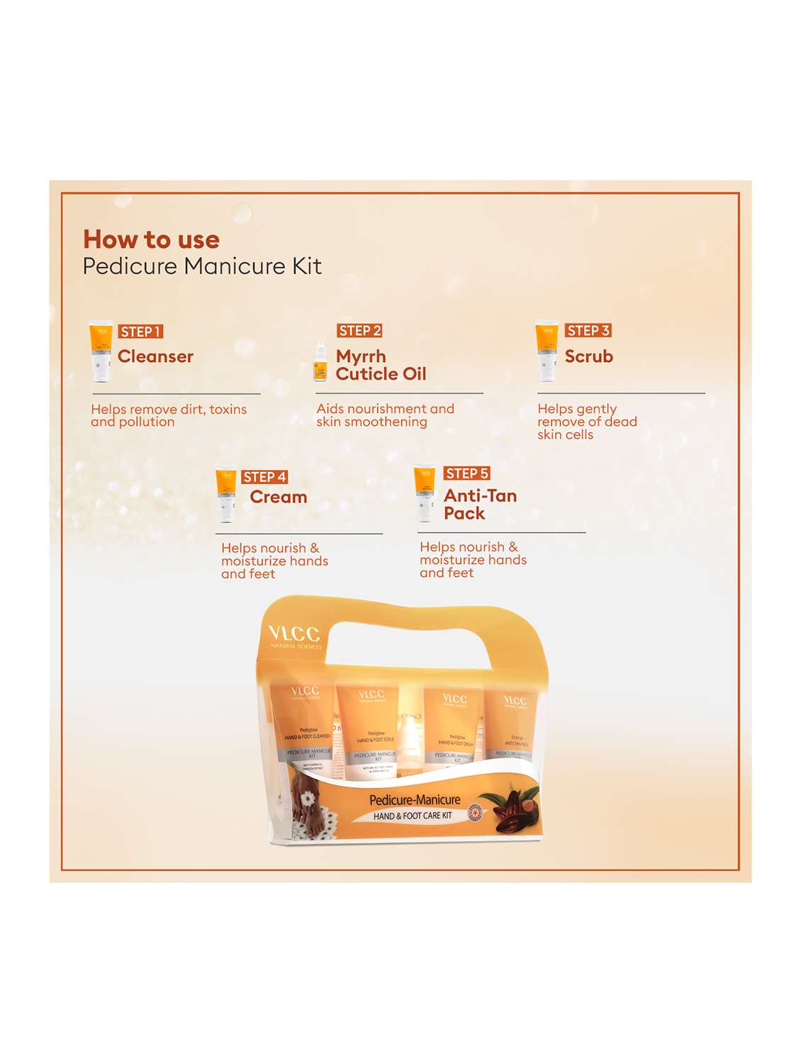 anti blemish single facial kit & pedicure manicure kit combo - 21497011 -  Standard Image - 5