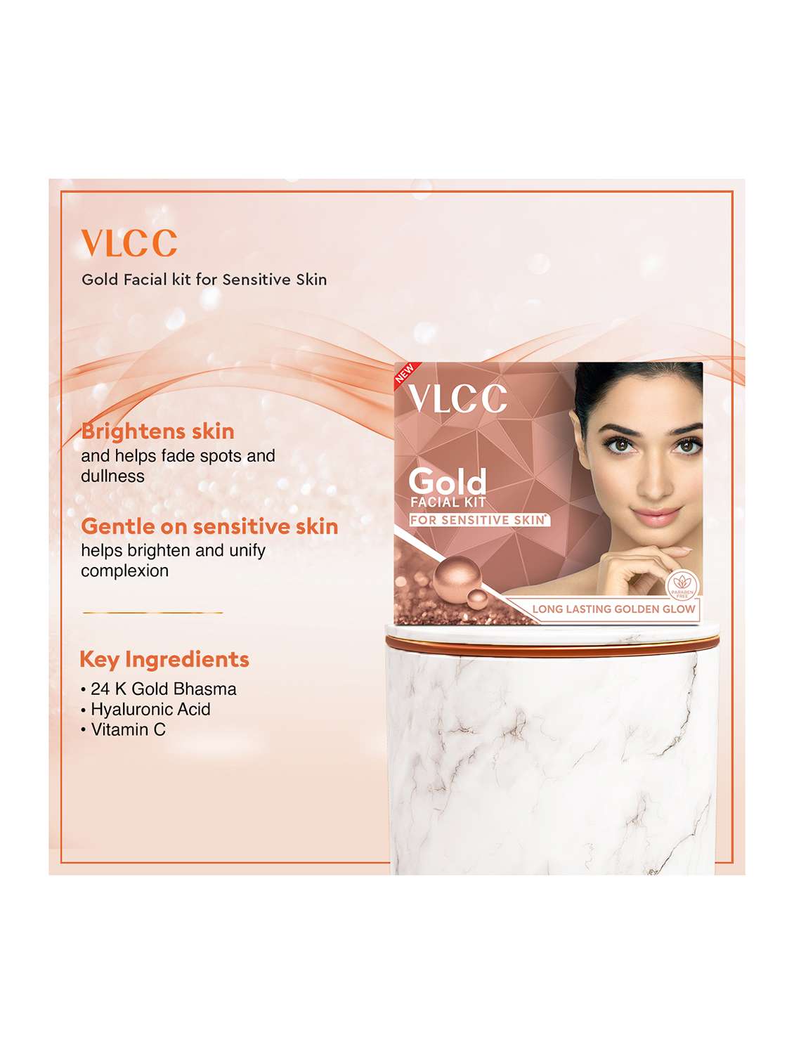 gold facial kit for sensitive skin & pedicure manicure kit combo - 21497027 -  Standard Image - 5