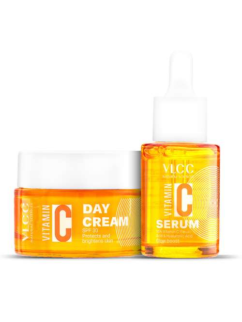 vitamin c day cream spf 30 & vitamin c night serum combo - 21497150 - Standard Image - 0