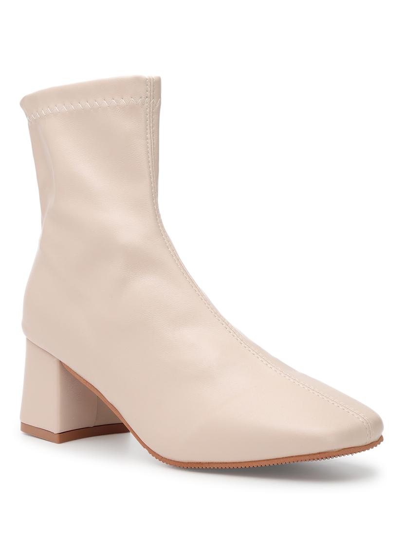women off white ankle boots - 21497194 -  Zoom Image - 0