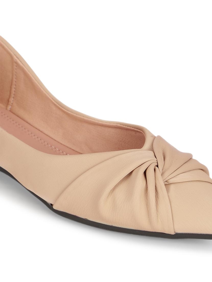 women beige slip on ballerina - 21497205 - Standard Image - 5