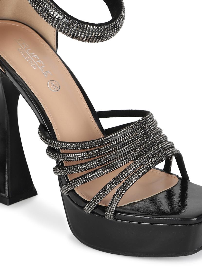 women black closed back sandal - 21497240 - Standard Image - 5