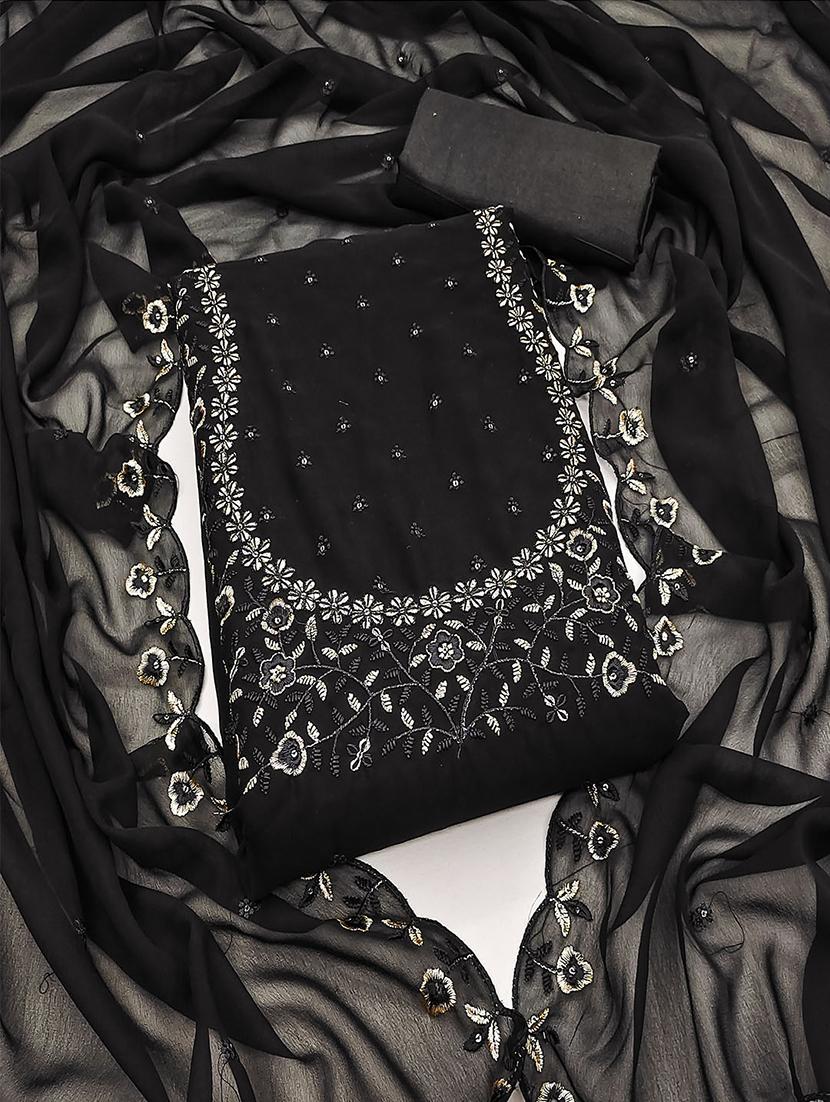 women embroidered unstitched suits - 21497387 -  Zoom Image - 0