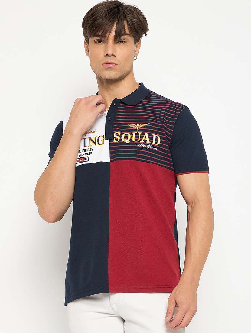 men short sleeve polo t-shirt