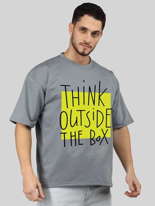 men short sleeve printed oversized t-shirt - 21498368 -  Standard Image - 0