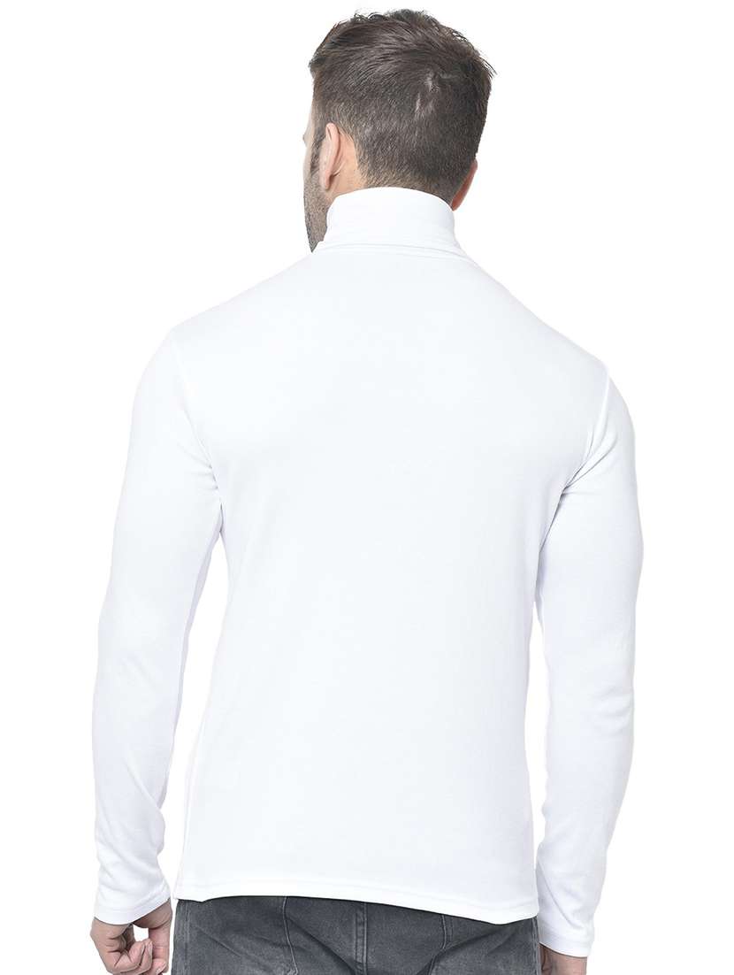 men long sleeved plain t-shirt - 21498439 - Standard Image - 3