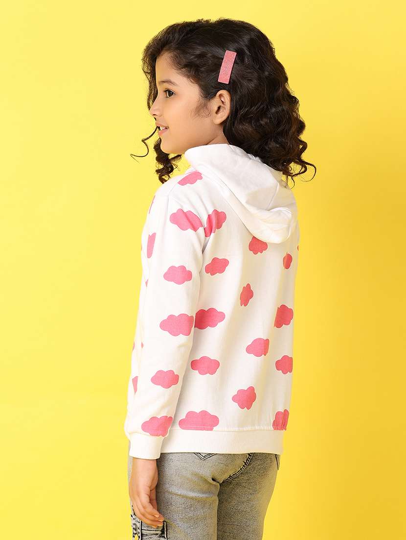 kids front print long sleeves sweatshirt - 21498546 -  Standard Image - 3