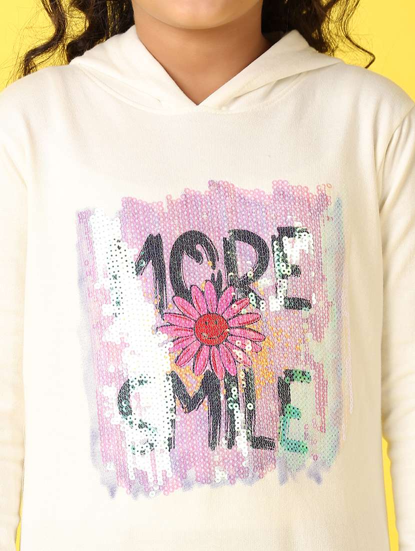 Kids Cream Long Sleeves Sweatshirt - 21498550 -  Standard Image - 5