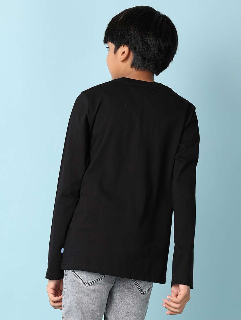 boys round neck graphic t-shirt - 21498571 -  Standard Image - 3