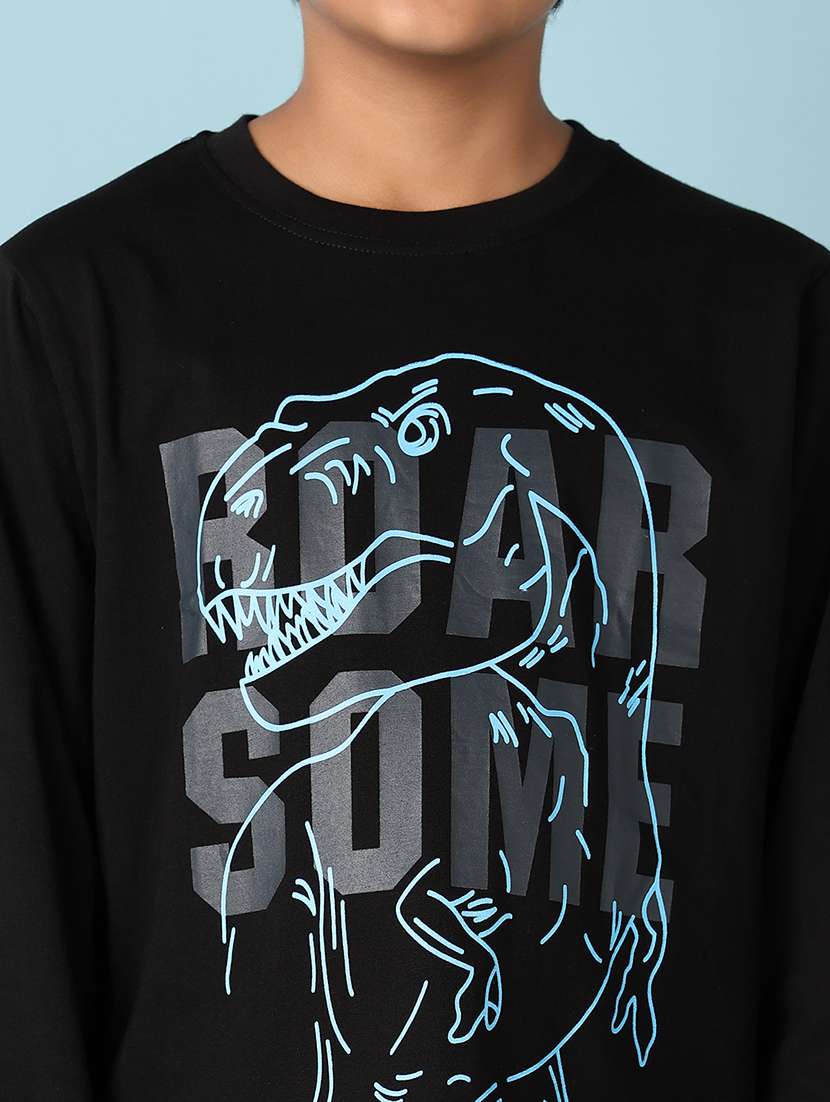 boys round neck graphic t-shirt - 21498571 -  Standard Image - 5