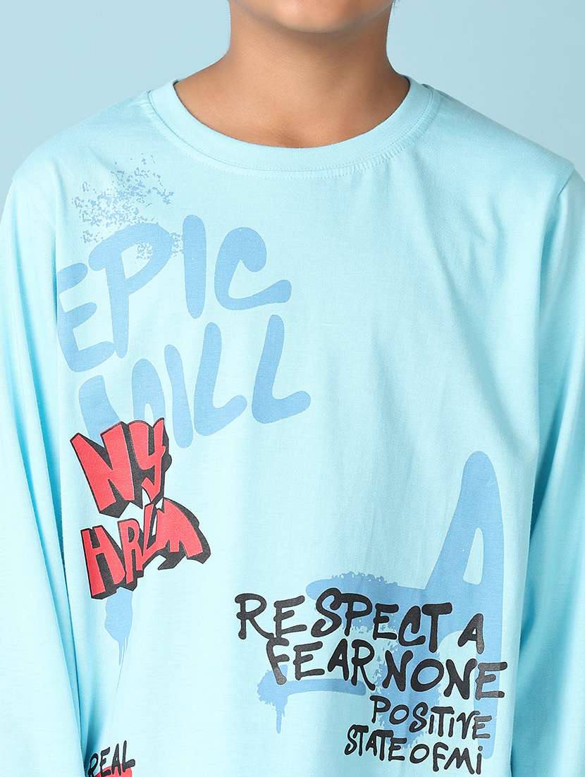 boys round neck graphic t-shirt - 21498572 -  Standard Image - 5