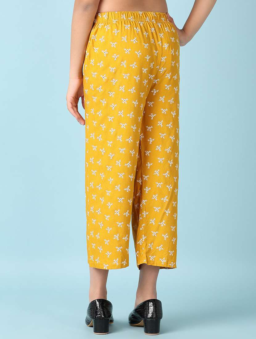 girls floral printed palazzo - 21498747 -  Standard Image - 3