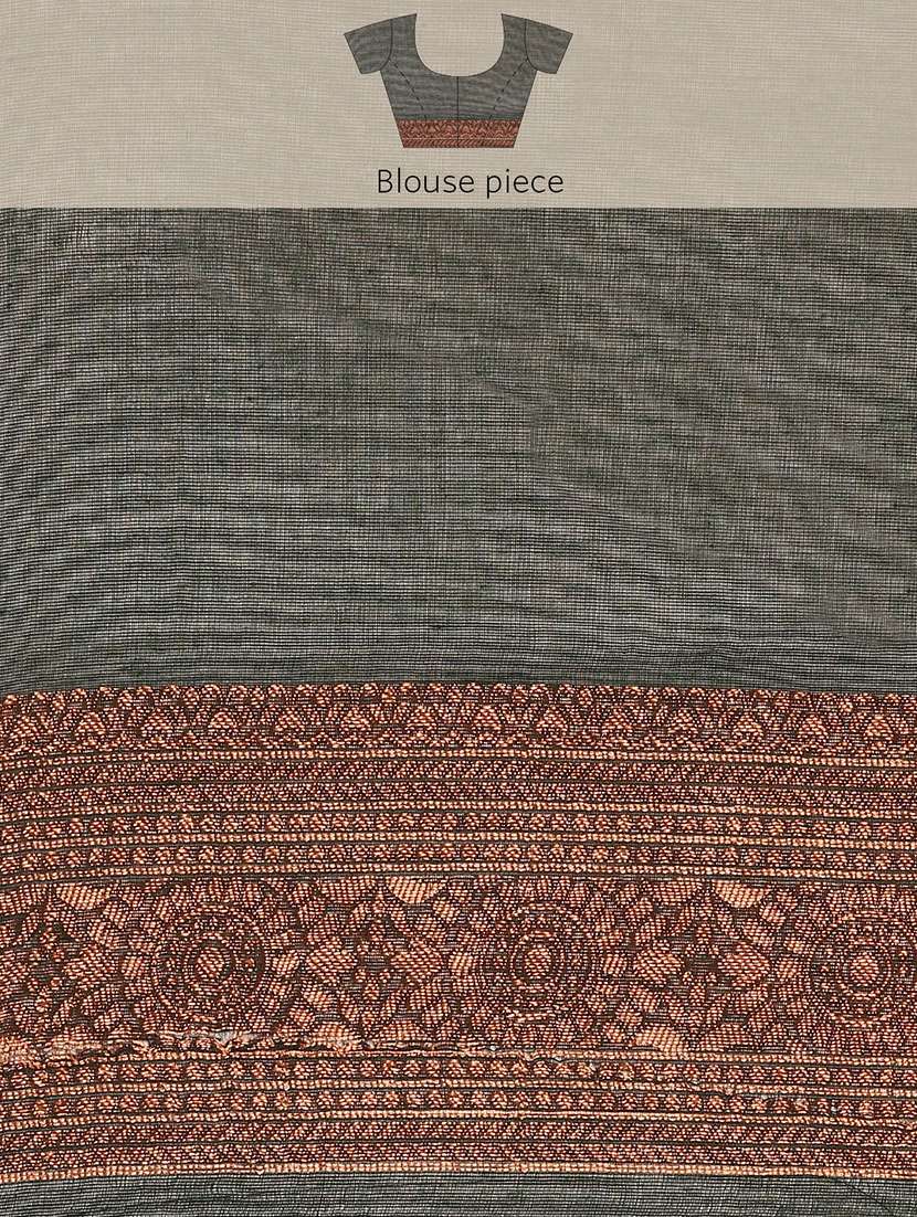 women self design banarasi saree with blouse - 21500008 -  Standard Image - 5