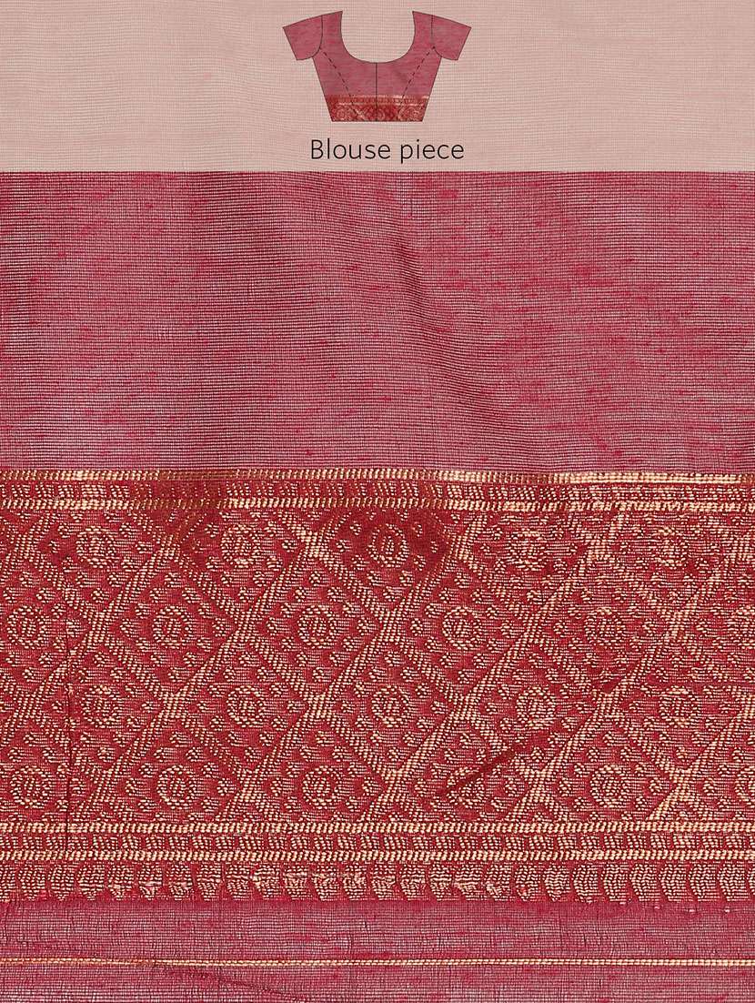 women self design banarasi saree with blouse - 21500011 -  Standard Image - 5