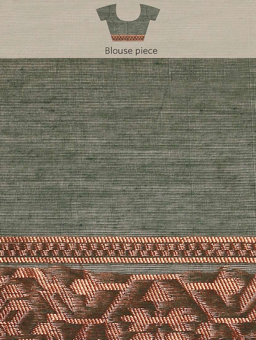 women self design banarasi saree with blouse - 21500020 - Standard Image - 5