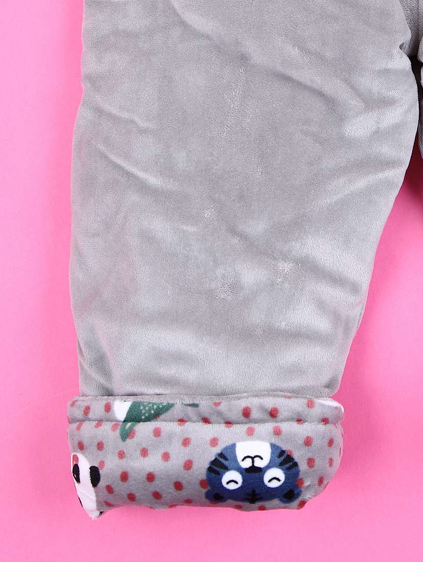 boys printed winterwear full length set - 21500903 -  Standard Image - 3